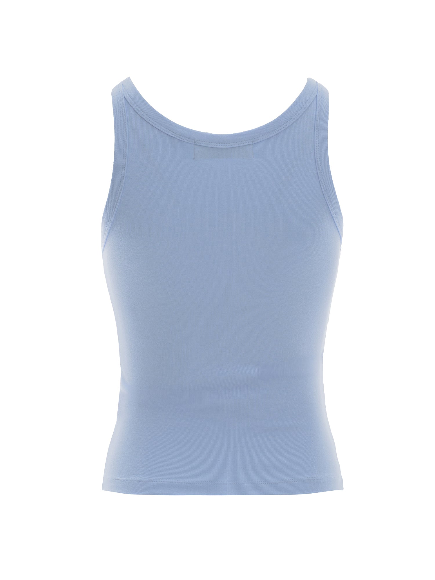 Sleeveless Fitted Tank Top
