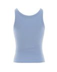 Sleeveless Fitted Tank Top