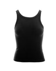 Sleeveless Fitted Tank Top