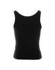 Sleeveless Fitted Tank Top