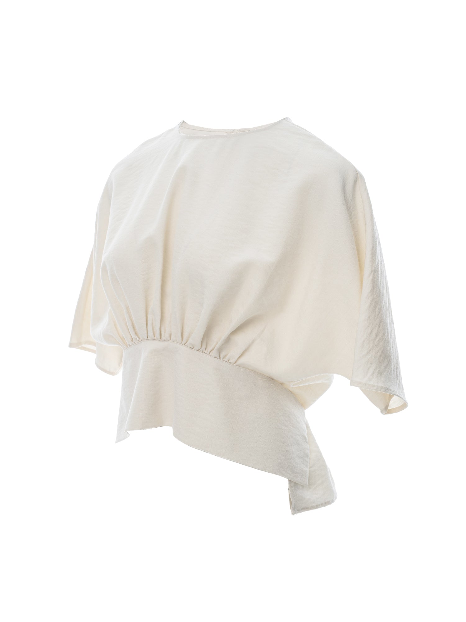 Casual Tie-Waist Blouse