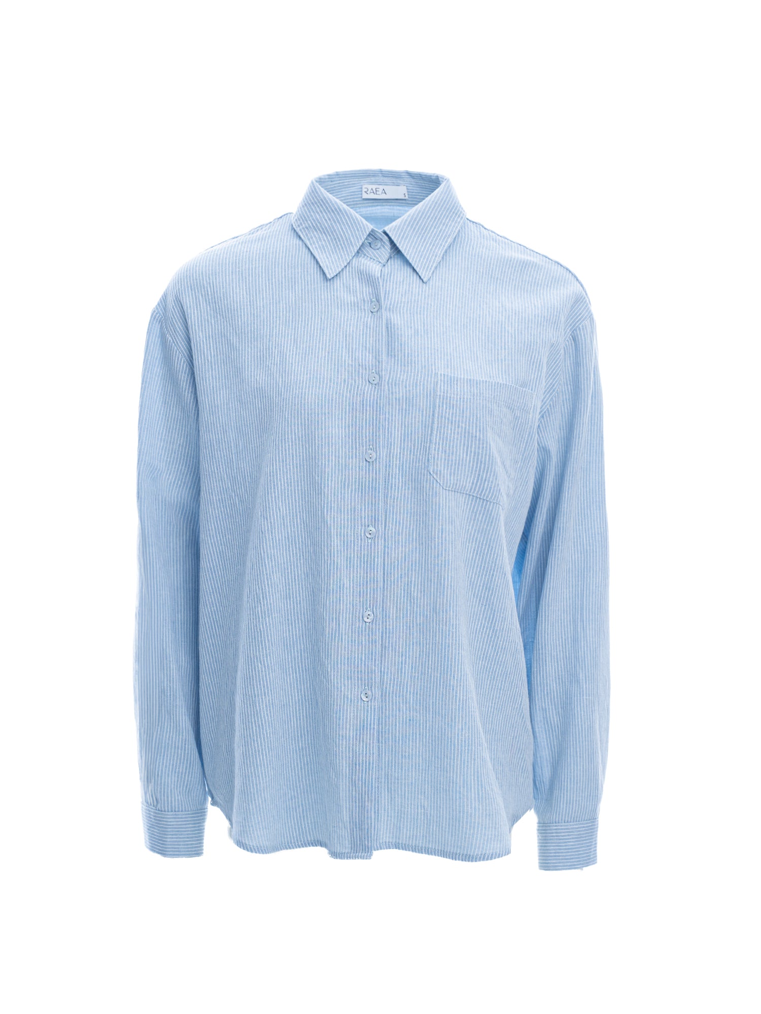 Textured Button-Down Loose-Fit Shirt