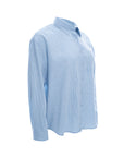 Textured Button-Down Loose-Fit Shirt