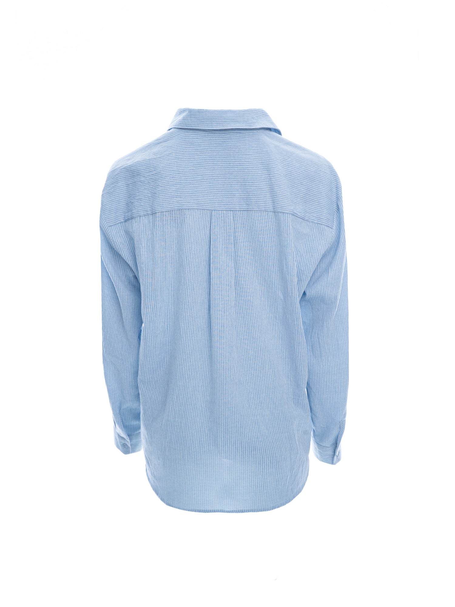 Textured Button-Down Loose-Fit Shirt