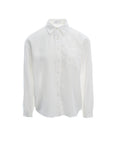 Textured Button-Down Loose-Fit Shirt