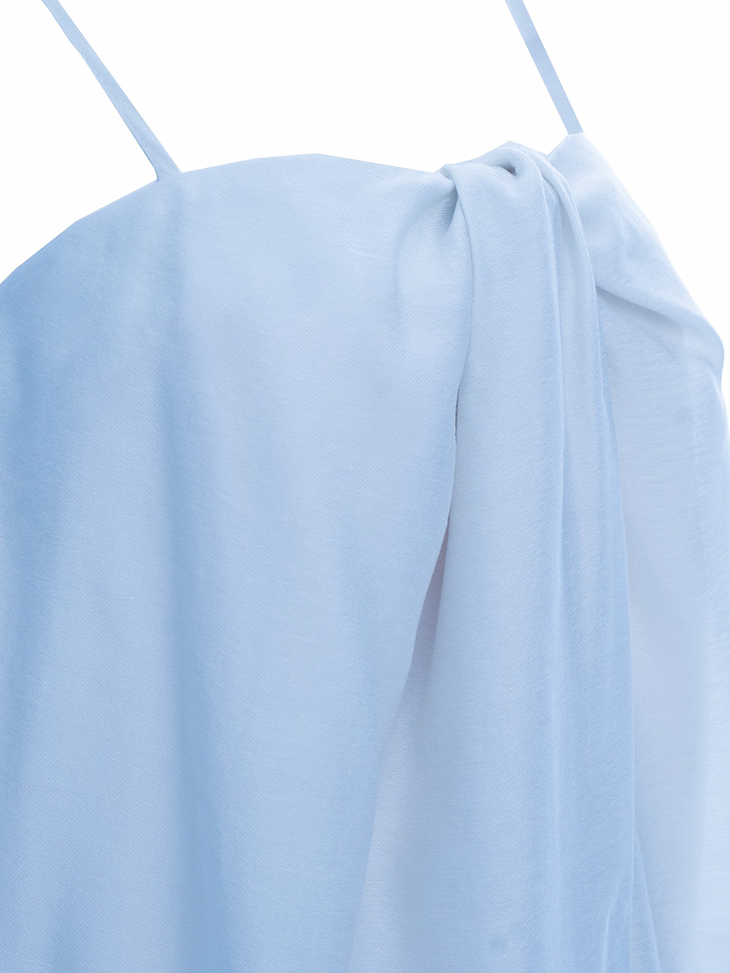 Bow-Front Midi Dress