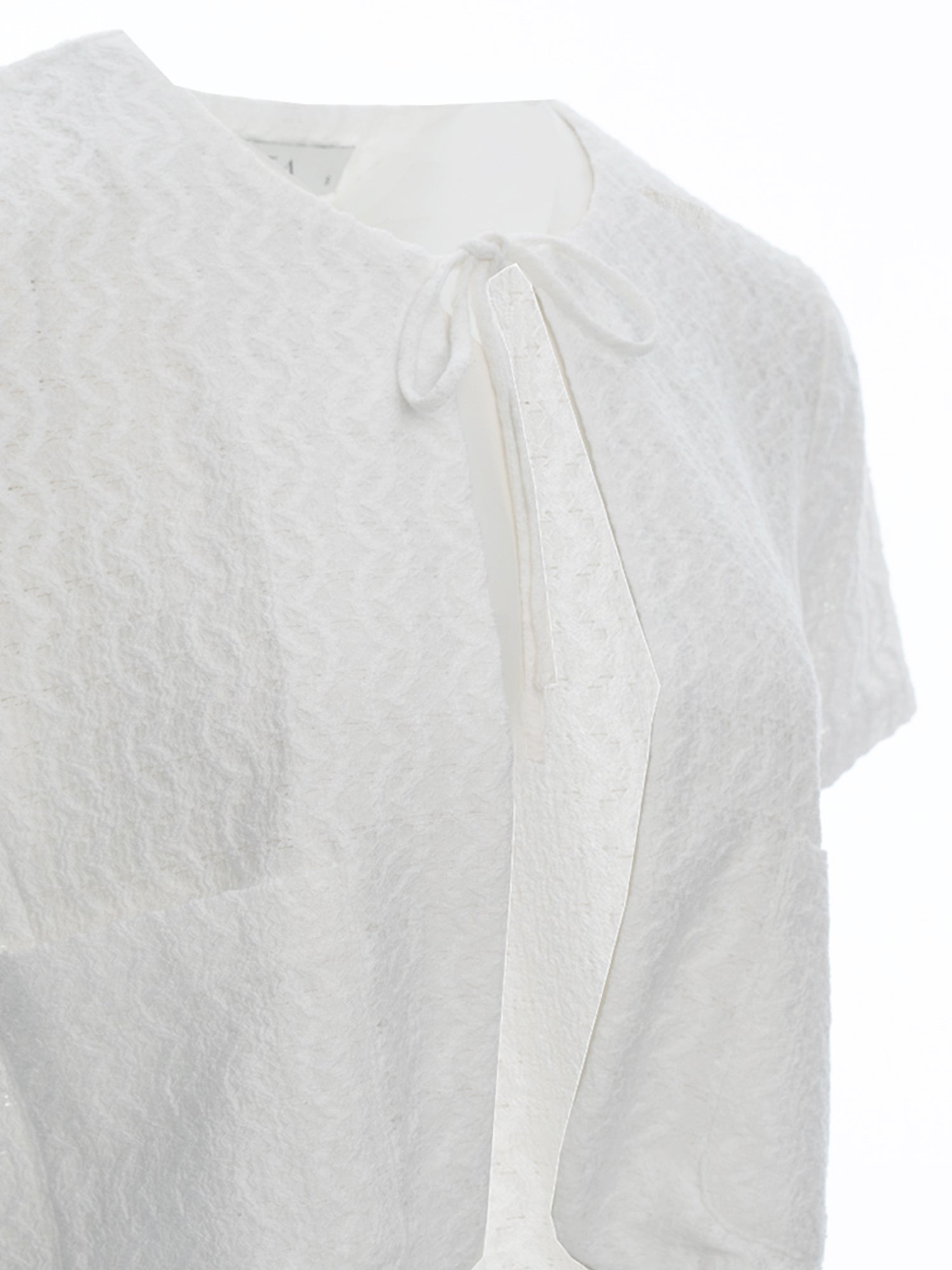 Lace Tie-Front Cardigan