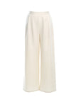 Pleated Wide-Leg Pants