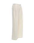 Pleated Wide-Leg Pants
