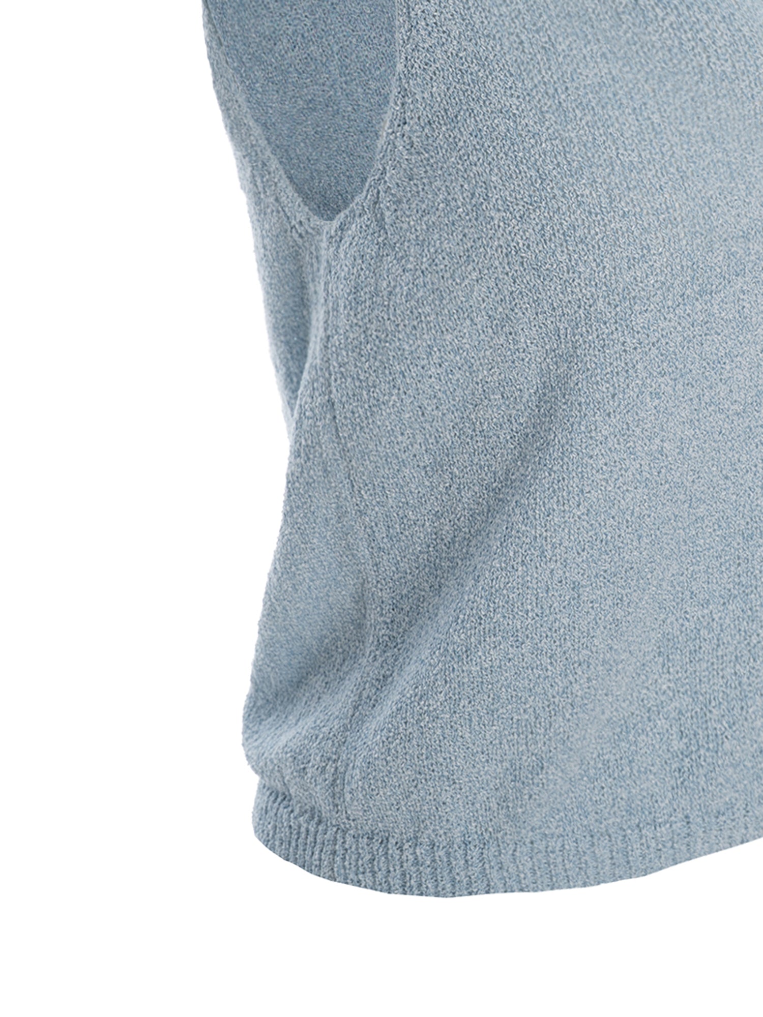 V-Neck Sleeveless Knit Top