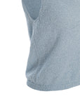 V-Neck Sleeveless Knit Top