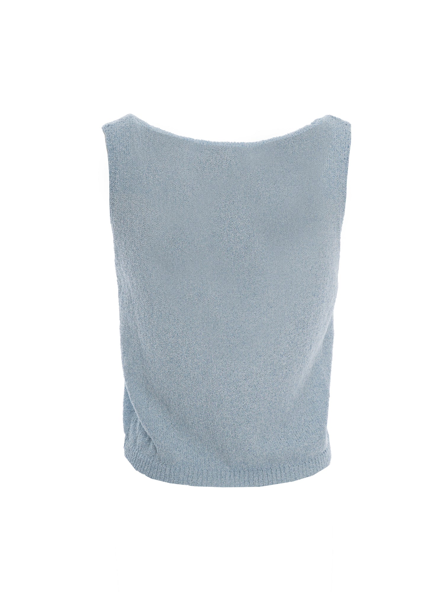 V-Neck Sleeveless Knit Top