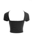 Open-Back Cropped Top