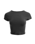 Open-Back Cropped Top