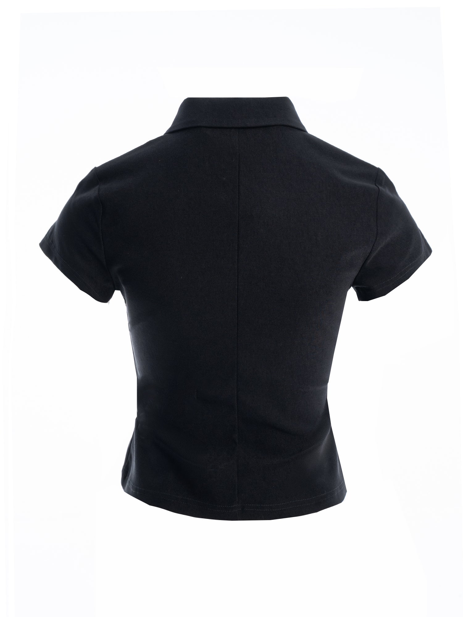 Short-Sleeve Fitted Shirt