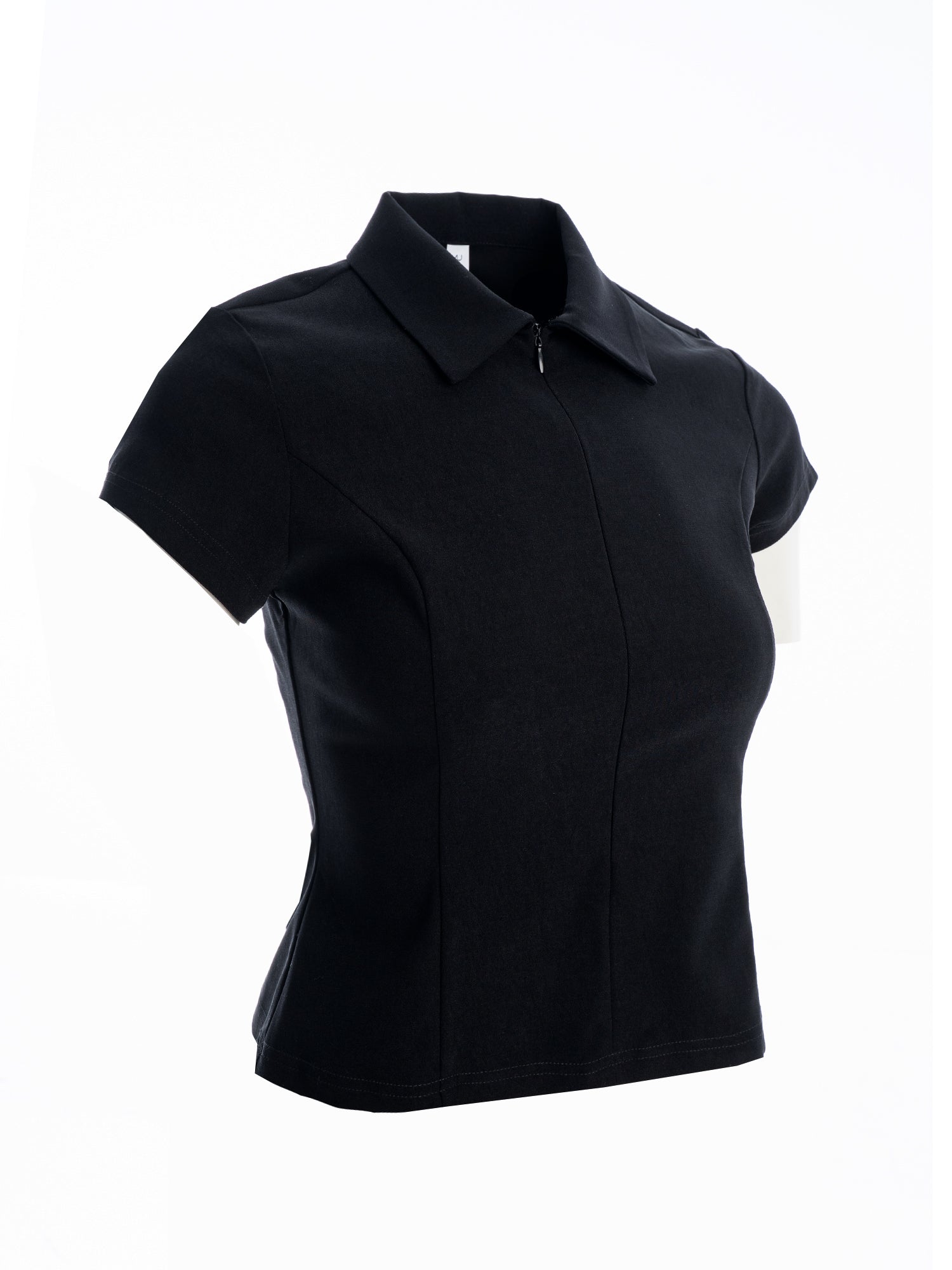 Short-Sleeve Fitted Shirt