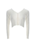 V-Neck Knit Cardigan