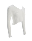V-Neck Knit Cardigan