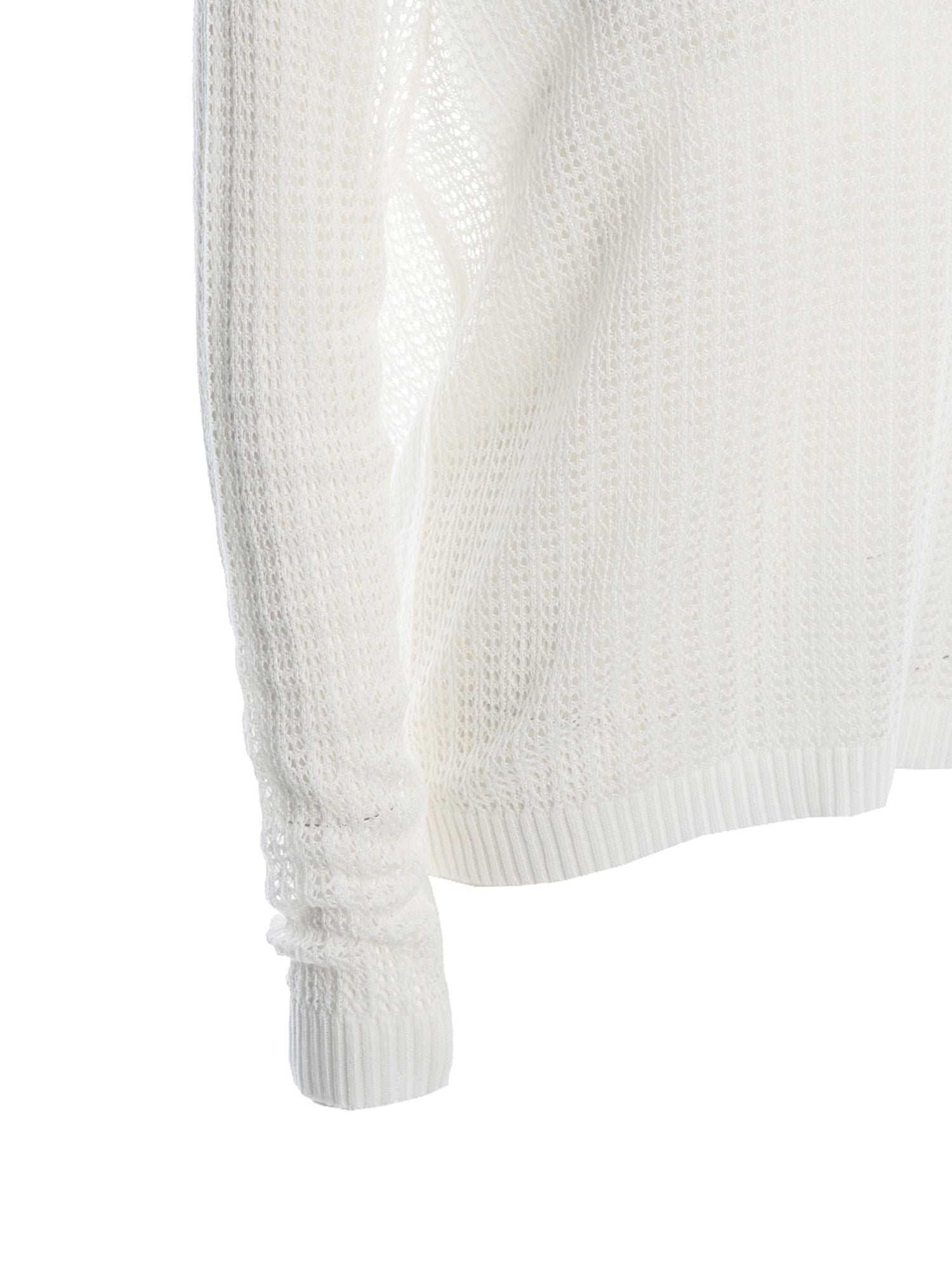 Netting Long Sleeve Knit Top