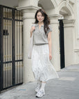 Tiered Maxi Skirt