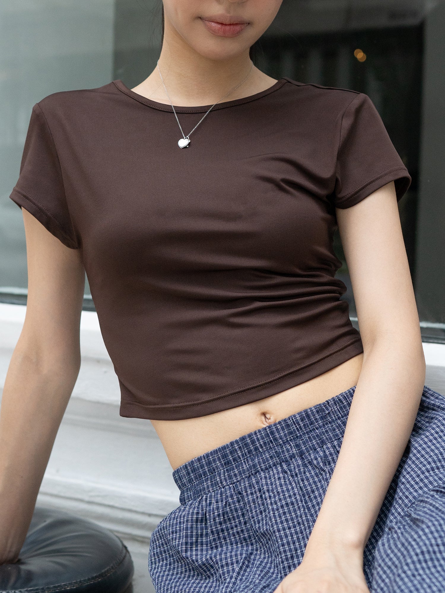 Open-Back Cropped Top