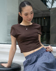 Open-Back Cropped Top