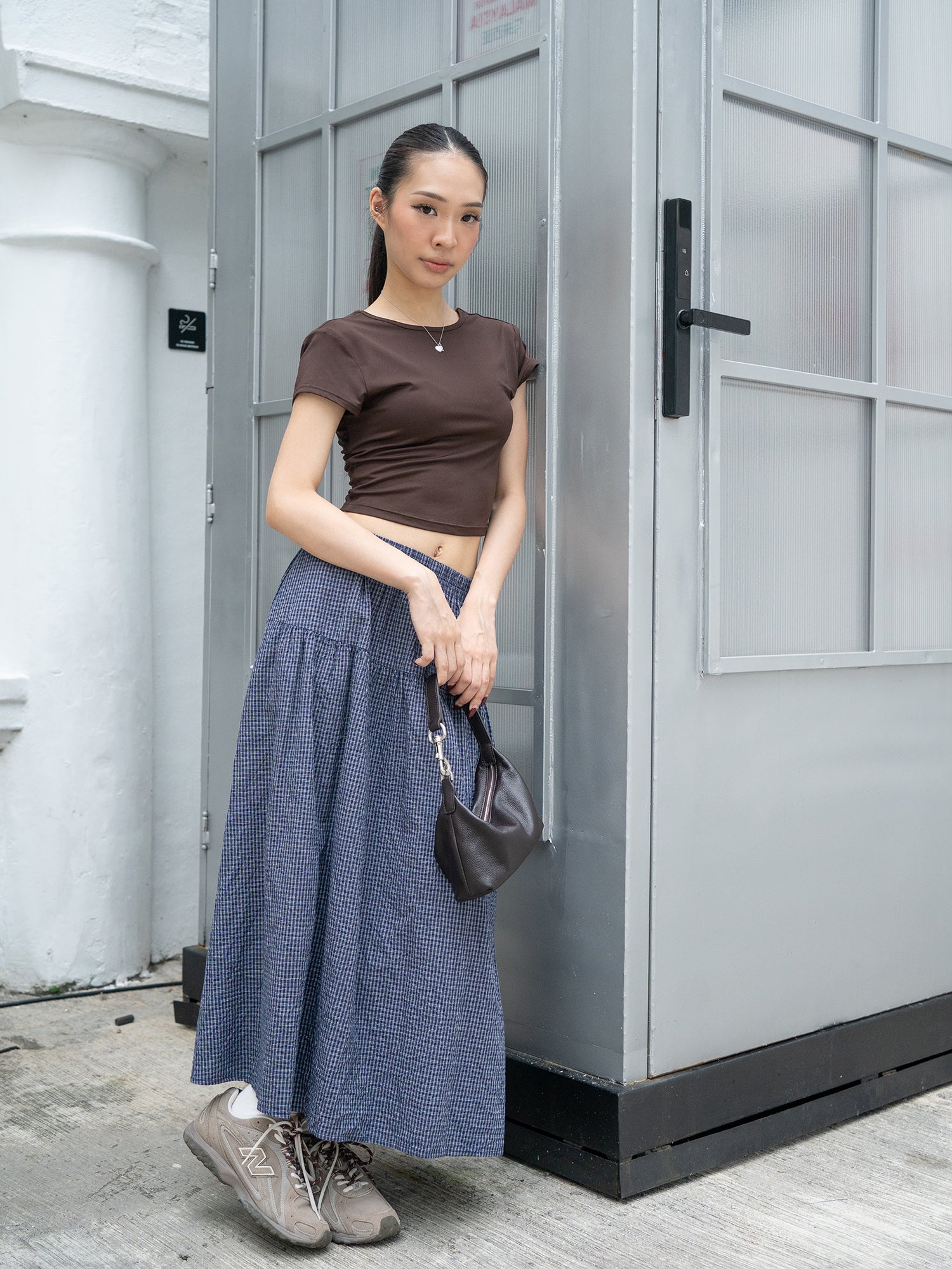 Open-Back Cropped Top