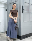 Open-Back Cropped Top