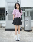 Puff Sleeve Crop Blouse