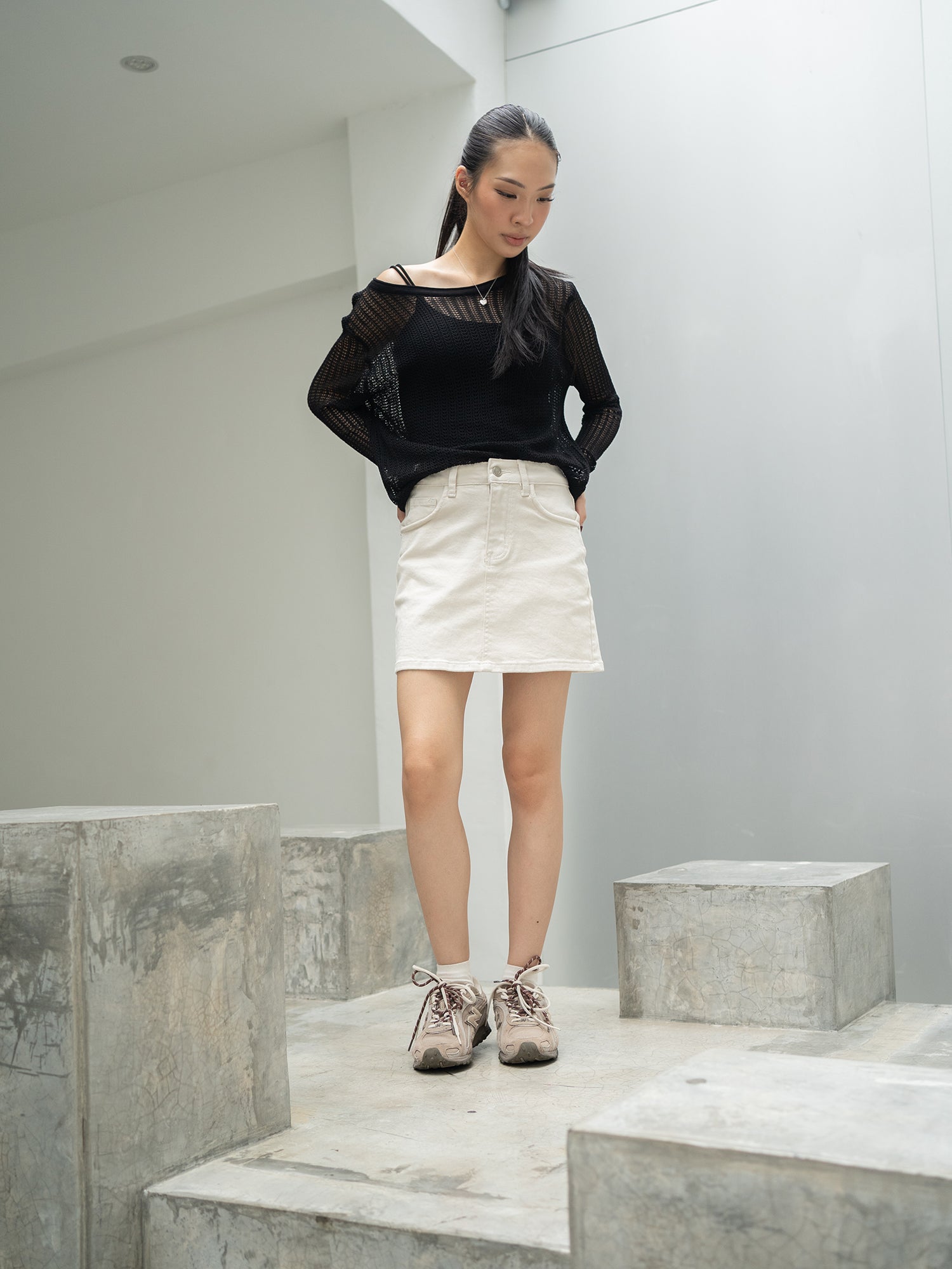 Casual Mini Skirt
