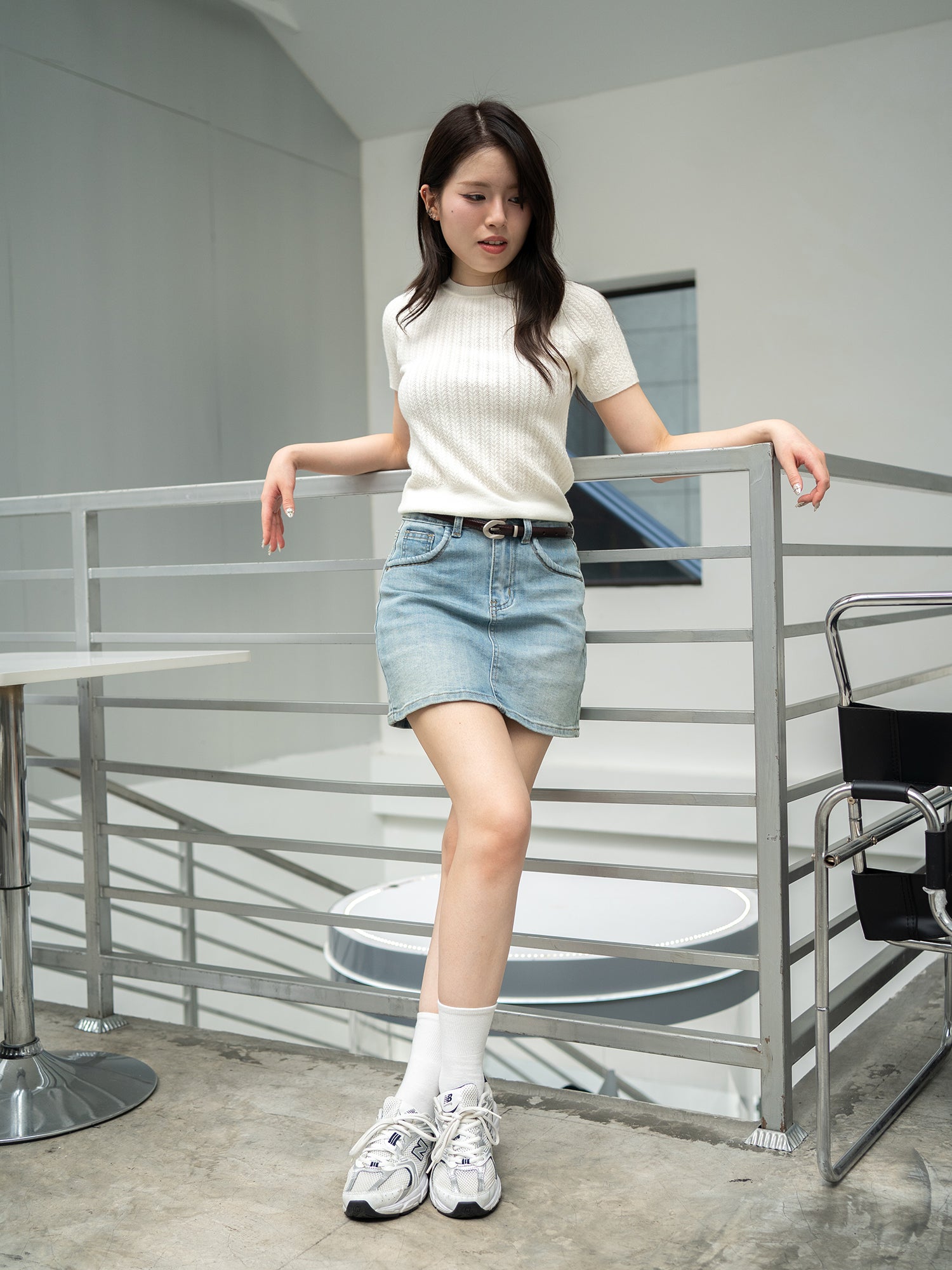 Casual Mini Skirt