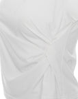 Side-Gathered Sleeveless Top