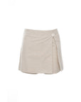 Wrap Front Mini Skort