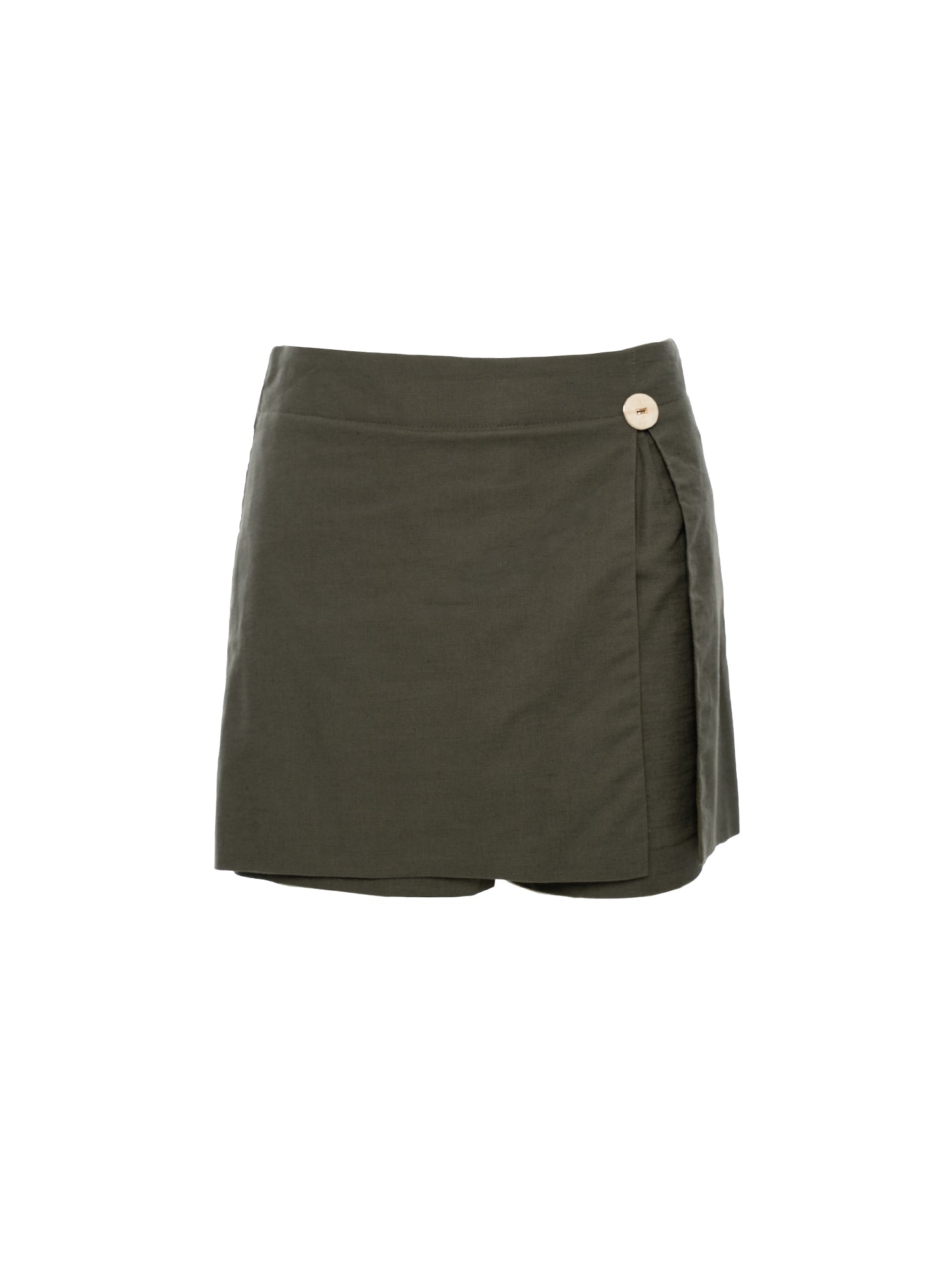 Wrap Front Mini Skort