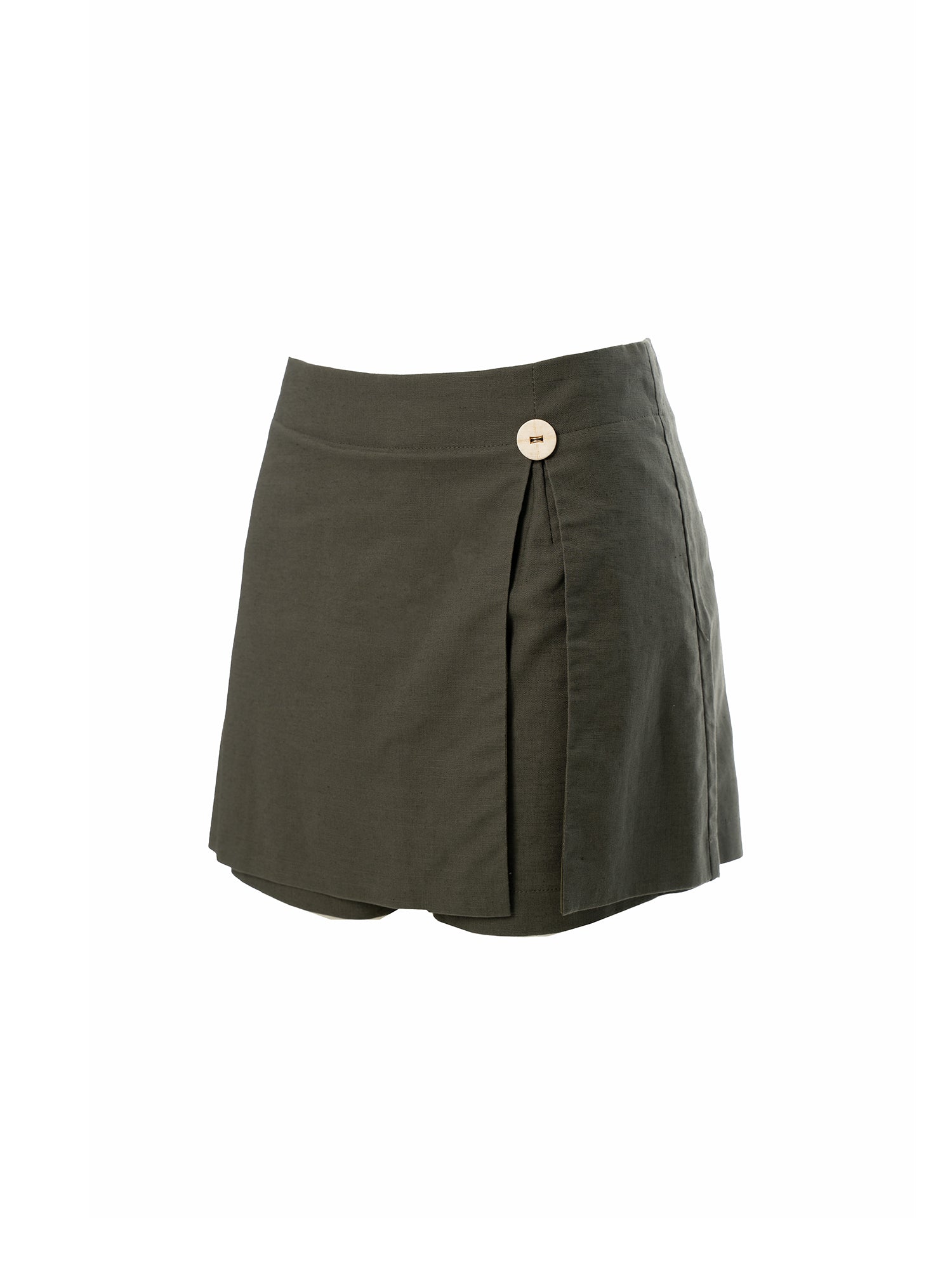 Wrap Front Mini Skort