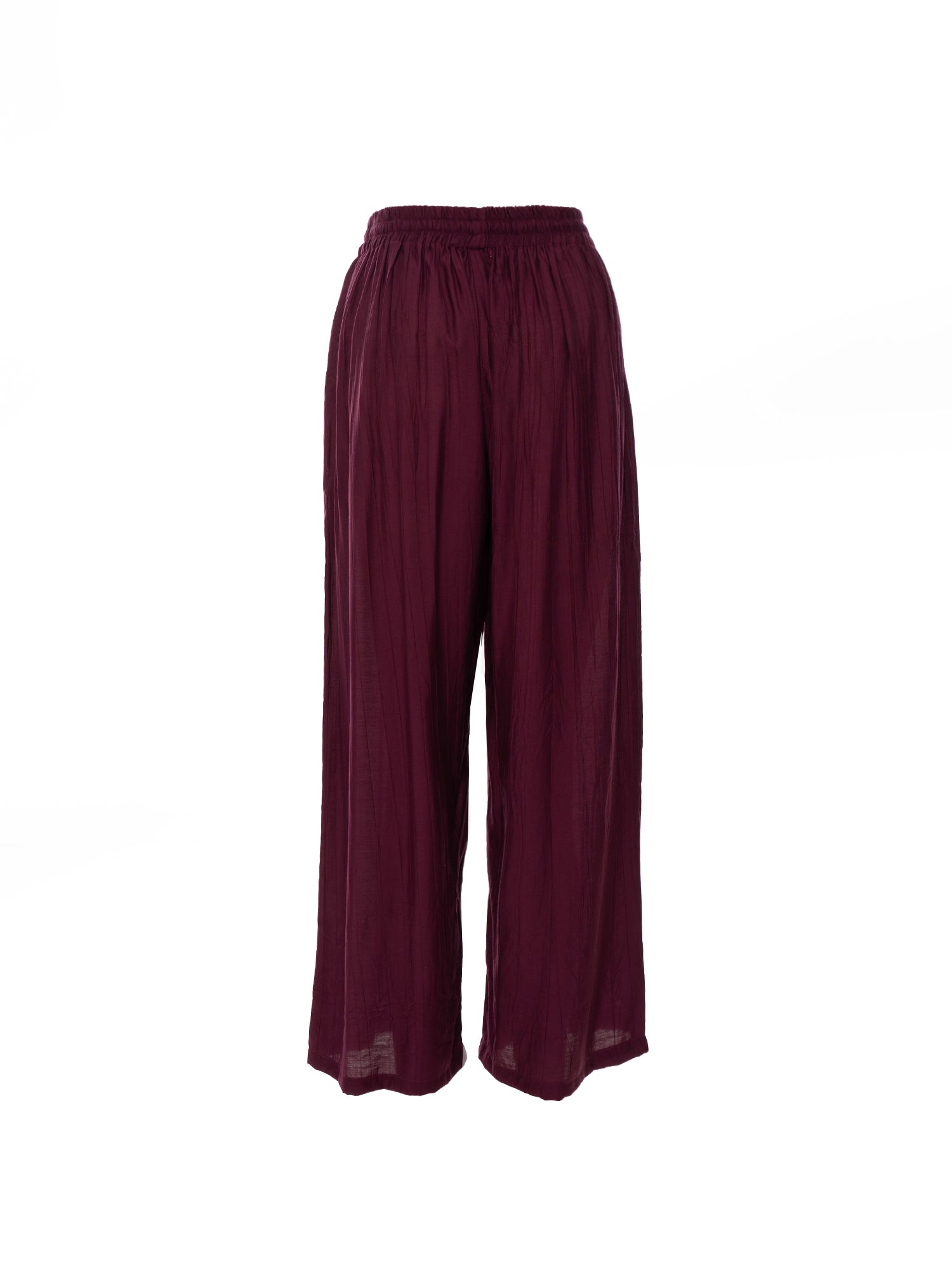 Fluid Wide-Leg Drape Pants