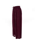 Fluid Wide-Leg Drape Pants