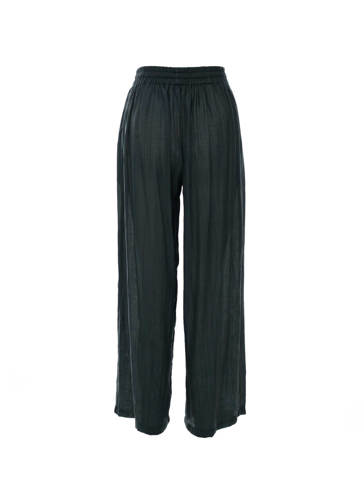 Fluid Wide-Leg Drape Pants