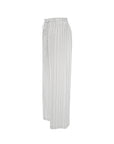 Textured Pinstripe Drawstring Pant