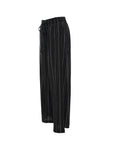 Textured Pinstripe Drawstring Pant
