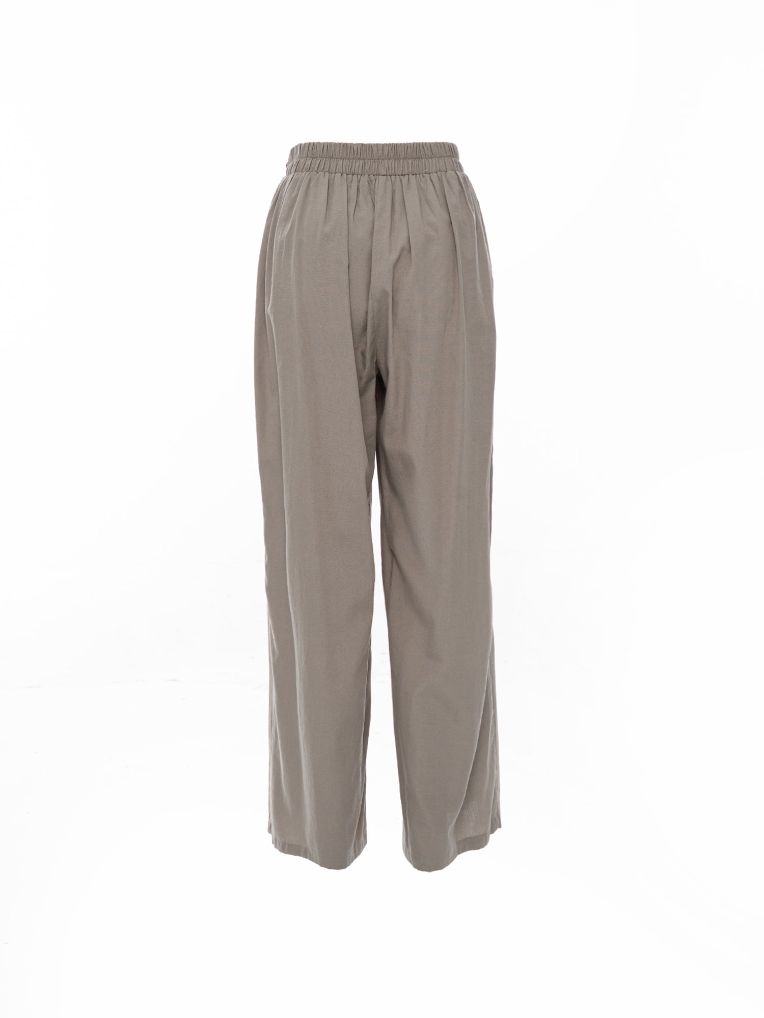 Pleated Wide Leg Trouser