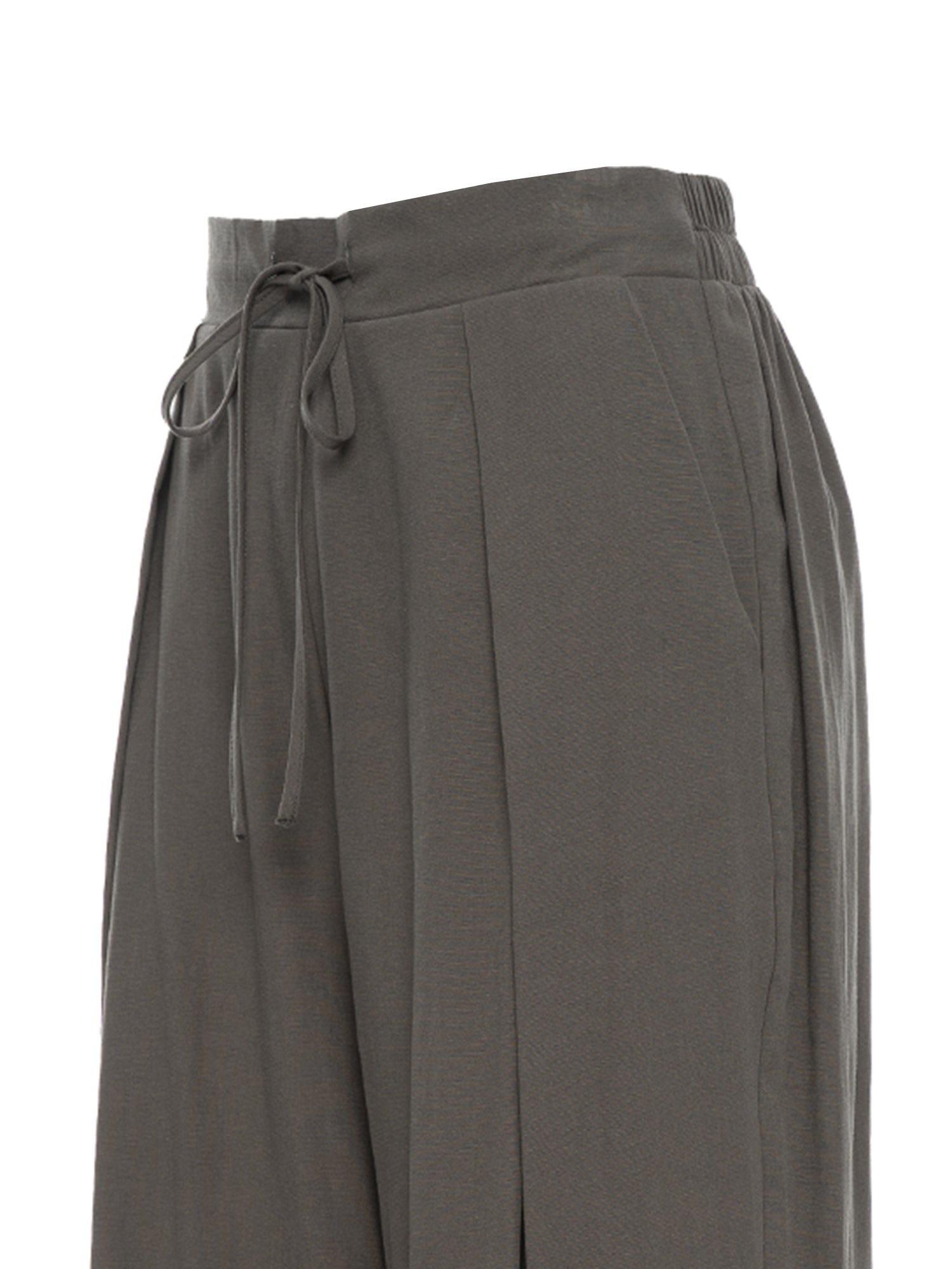 Pleated Wide Leg Trouser