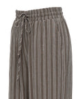 Pinstripe Drawstring Pants
