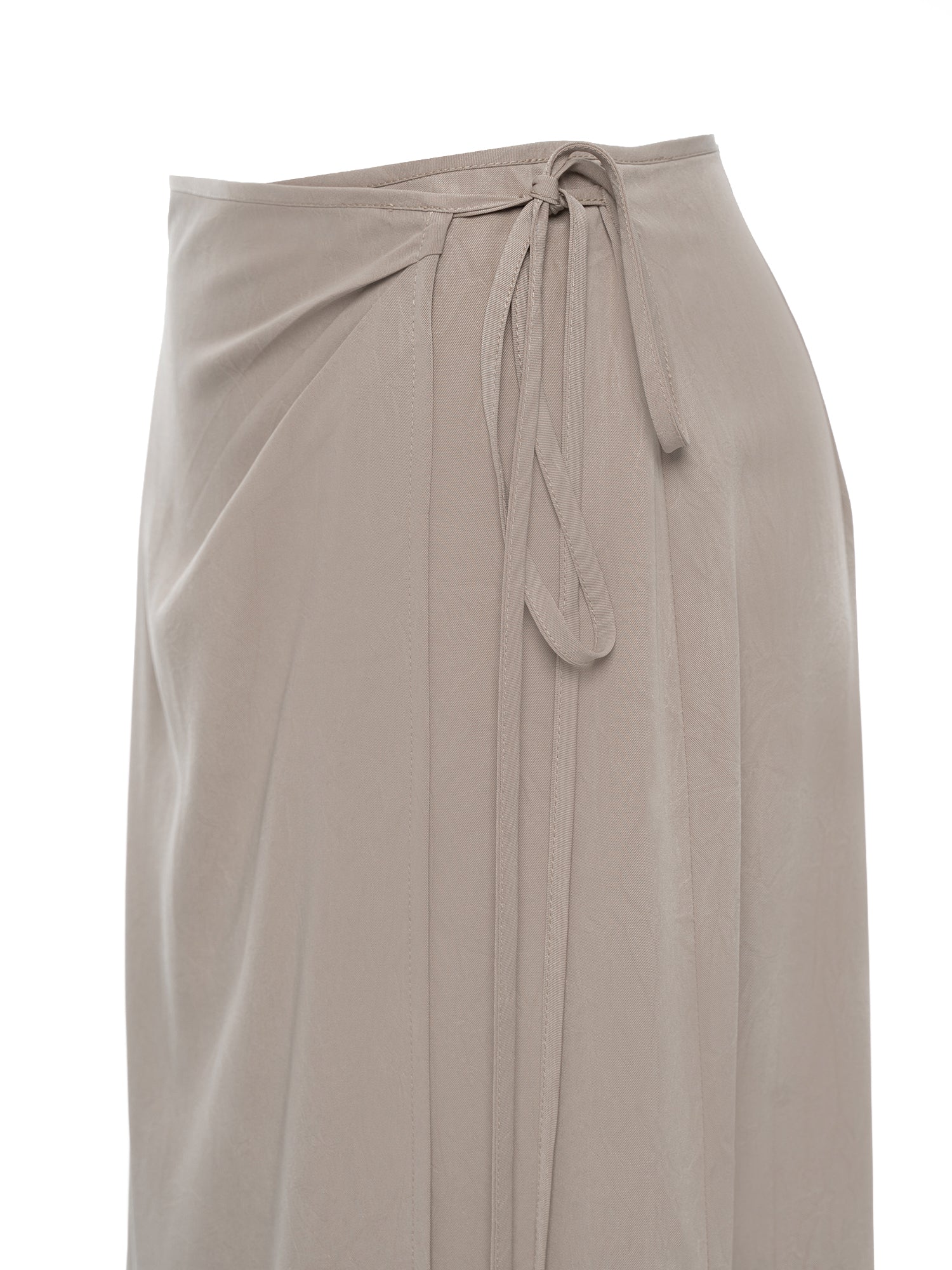 Wrap Midi Skirt