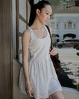 Embroided Mini Dress