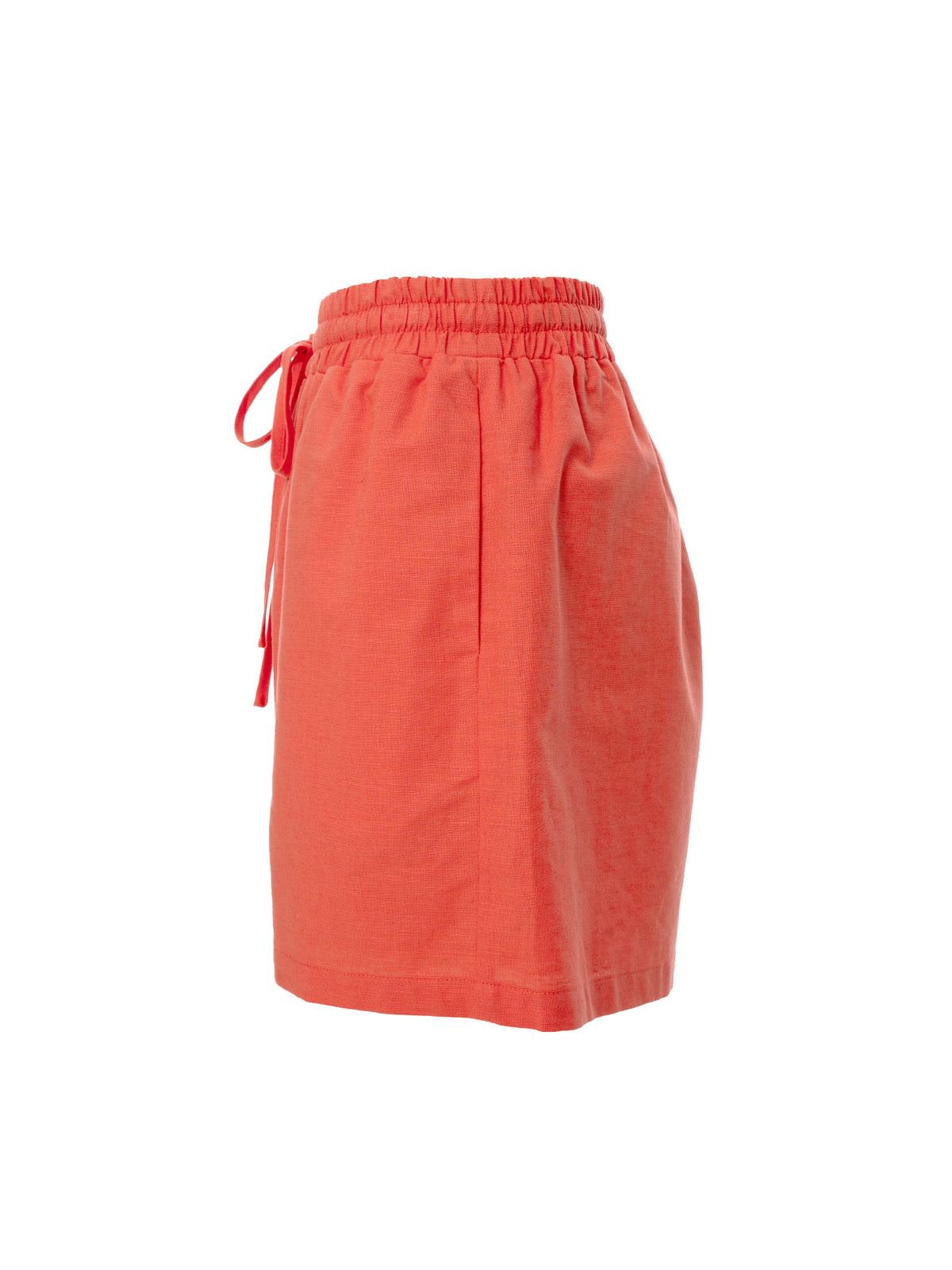 Drawstring Linen Shorts