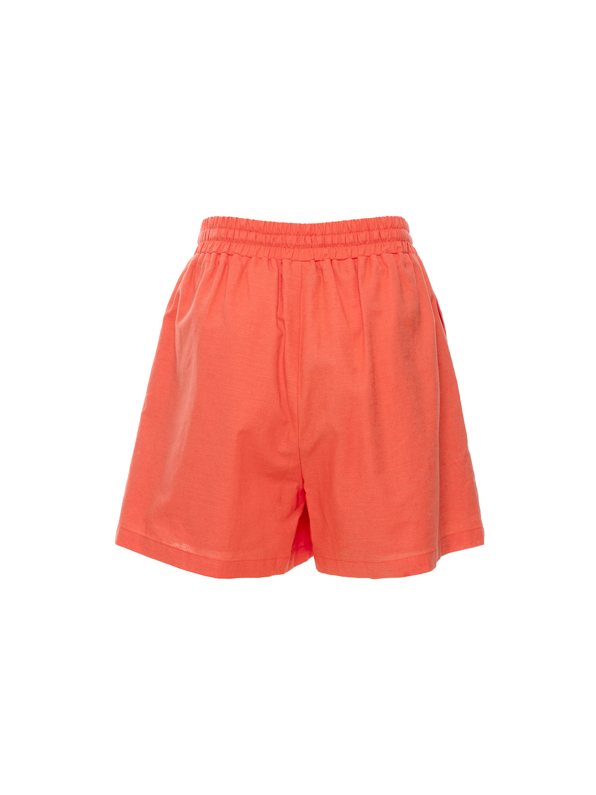 Drawstring Linen Shorts