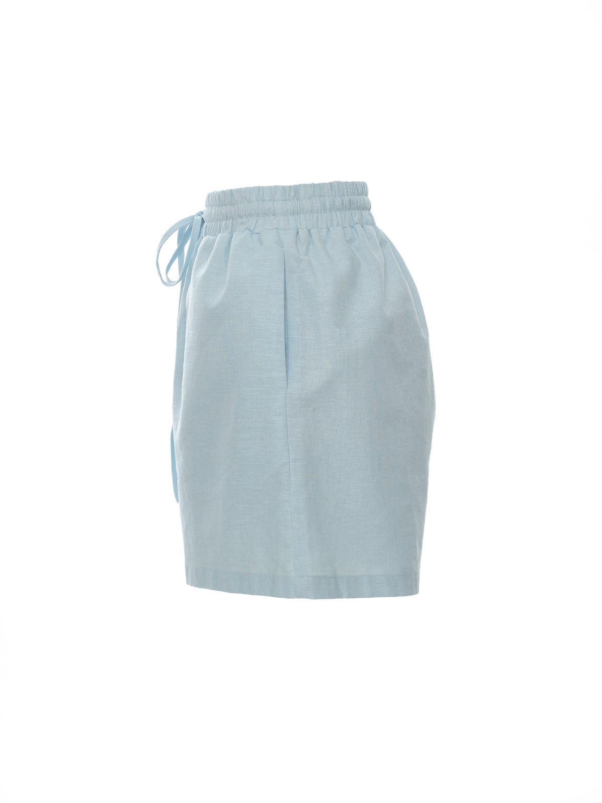 Drawstring Linen Shorts
