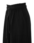 Drawstring Wide-Leg Pants