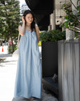 Bow-Front Midi Dress
